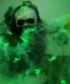 Glow In The Dark Spiders For Halloween Décor