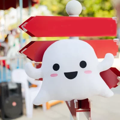 Ghost Plush Toy For Kids