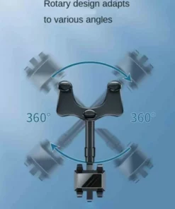 Rotatable and Retractable Car Phone Holder