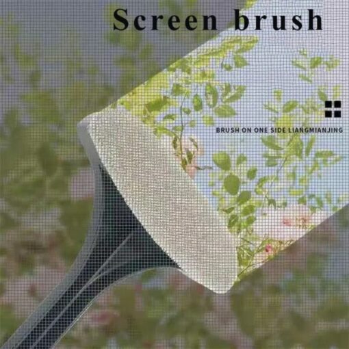 2-In-1 Window Screen Brush Brush