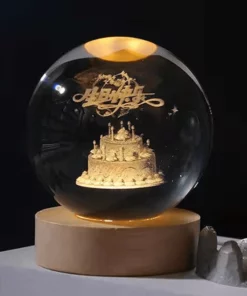 Glowing Crystal Ball Night Light