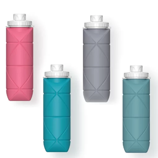 Faltbare Wasserflasche aus Silikon