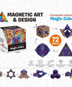 Changeable Magic Magnetic Cube