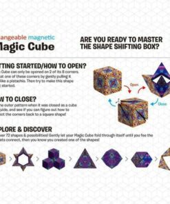 Changeable Magic Magnetic Cube