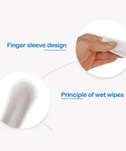 Pet Dental Cleaning Finger Wipes (50PCS)