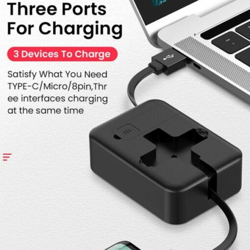 I-Three In One Charging Cable Roll
