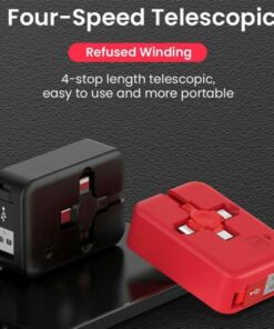 Three In One Charging Cable Roll