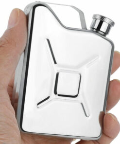 Mini Jerrycan Gasoline Liquor Hip Flask With Funnel