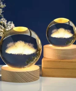 Glowing Crystal Ball Night Light