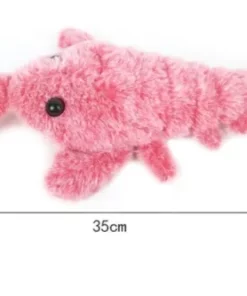 Electric Jumping Shrimp Cat Toy