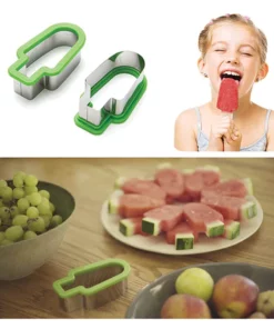 Popsicle Shape Mold Watermelon Slice Model