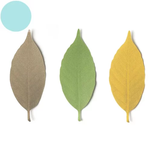 色を変える葉の温度計