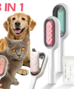 Cat Hair Removal Massaging Shell Comb