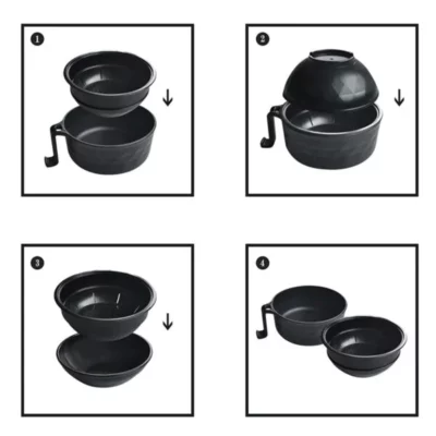 Instant Noodle Bowl Microwave Ramen Cooker