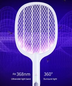 2-in-1 Electric Swatter & Night Mosquito Killing Lamp