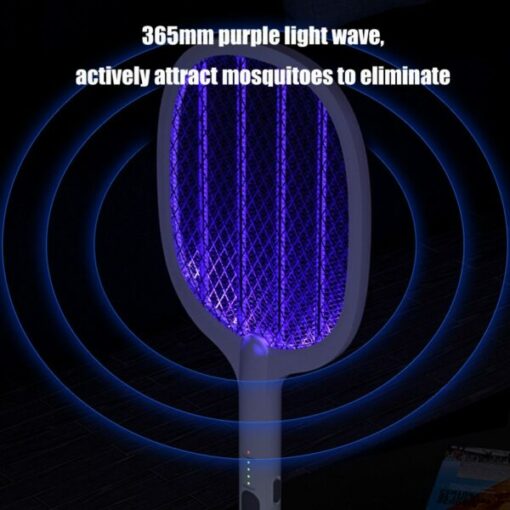2-in-1 sähköinen swatter & Night Mosquito tappolamppu