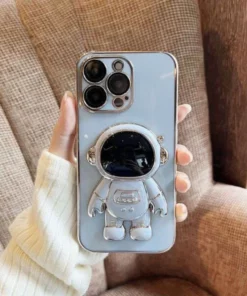 6D Plating Astronaut Hidden Stand Case