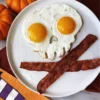 Food Grade Silicone Skull Mold Shaped Egg Frying