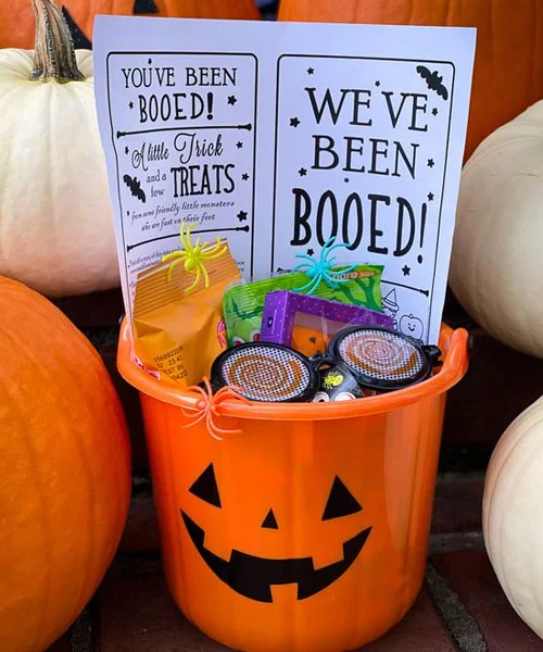 spooky basket ideas