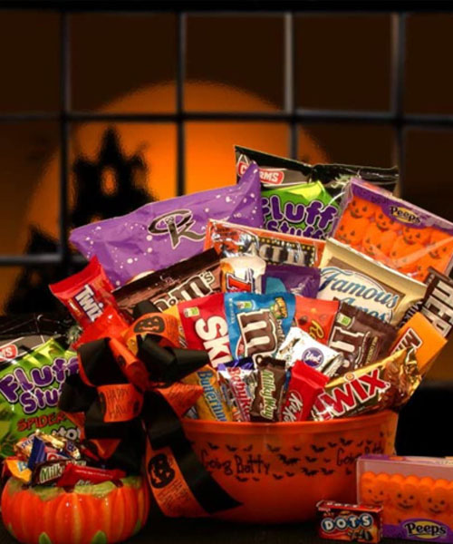 spooky basket ideas