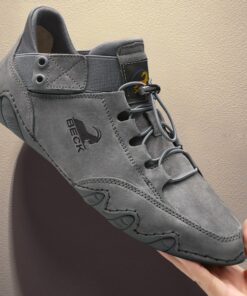 Italian Handmade Suede Velcro High Boots