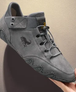 Italian Handmade Suede Velcro High Boots