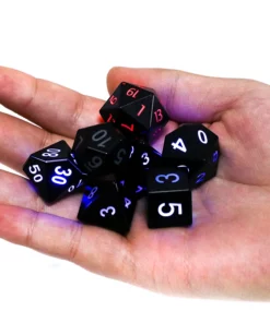 LED Flash Dice Set