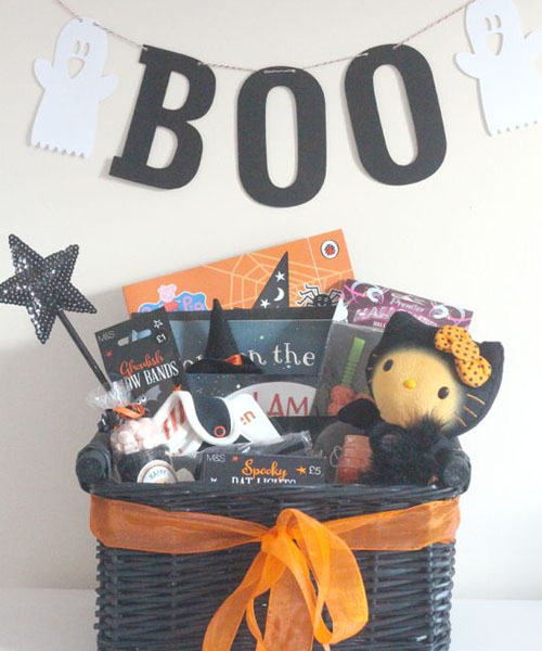 spooky basket ideas