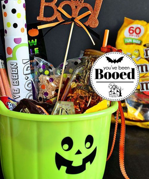 spooky basket ideas