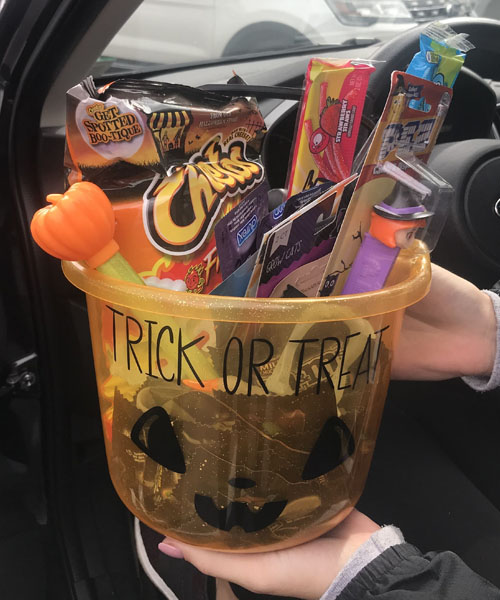 spooky basket ideas