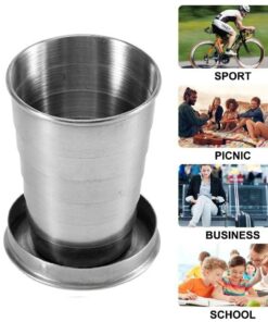 Stainless Steel Telescopic Cup