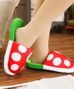 Piranha Plant Slippers and Pipe Holder