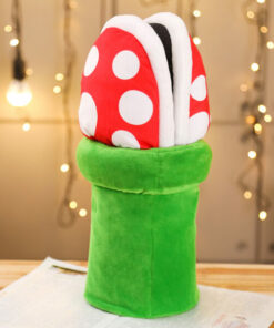 Piranha Plant Slippers and Pipe Holder