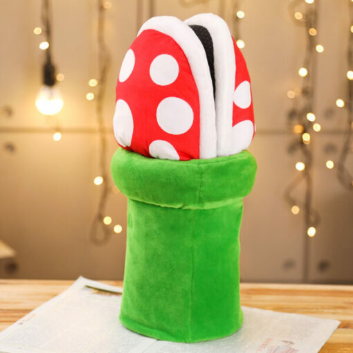 Piranha Plant Slippers and Pipe Holder