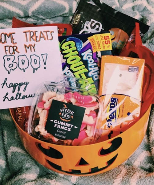 spooky basket ideas