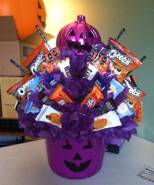 spooky basket ideas