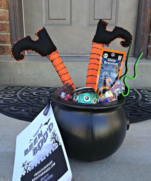 spooky basket ideas