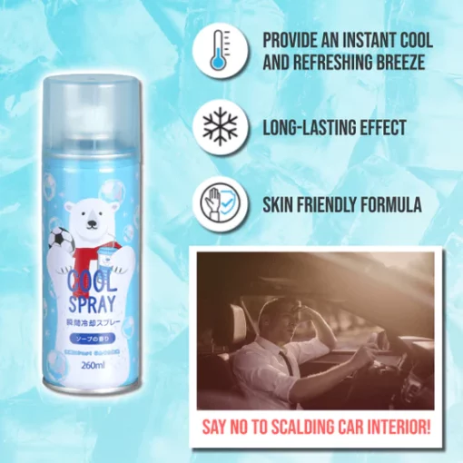 Car Cooling Spray