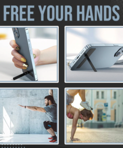 Ultra-thin Invisible Back Stick Mobile Phone Case Stand