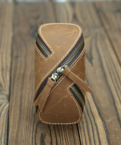 Retro Leather Key Bag