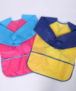 Sleeves Waterproof Baby Apron