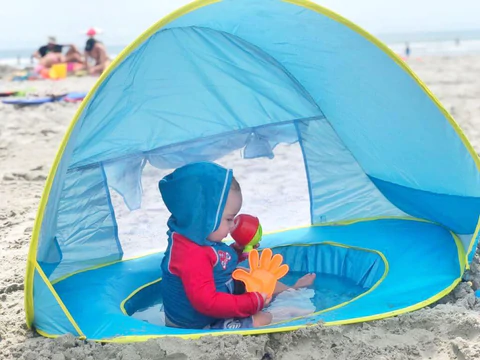 Waterproof Baby Beach Tent - Image 4