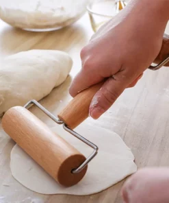 Wooden Pastry Roller with Two Sides