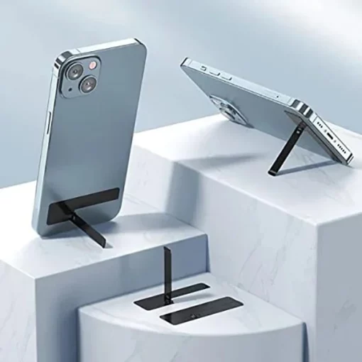 Ultra-thin Invisible Back Stick Mobile Xov tooj Case Stand