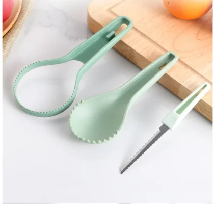 Foldable Three-piece Melon and Fruit Separator