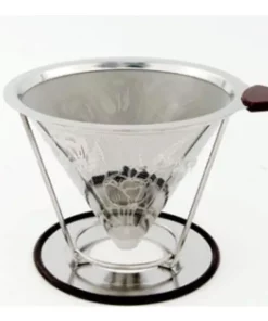 pour over stainless steel coffee filter