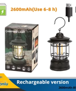 Portable Retro Camping Lamp