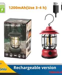 Portable Retro Camping Lamp