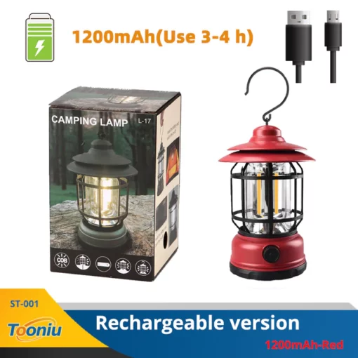 I-Portable Retro Camping Lamp