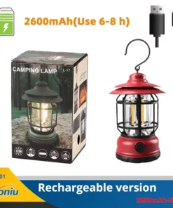 Portable Retro Camping Lamp